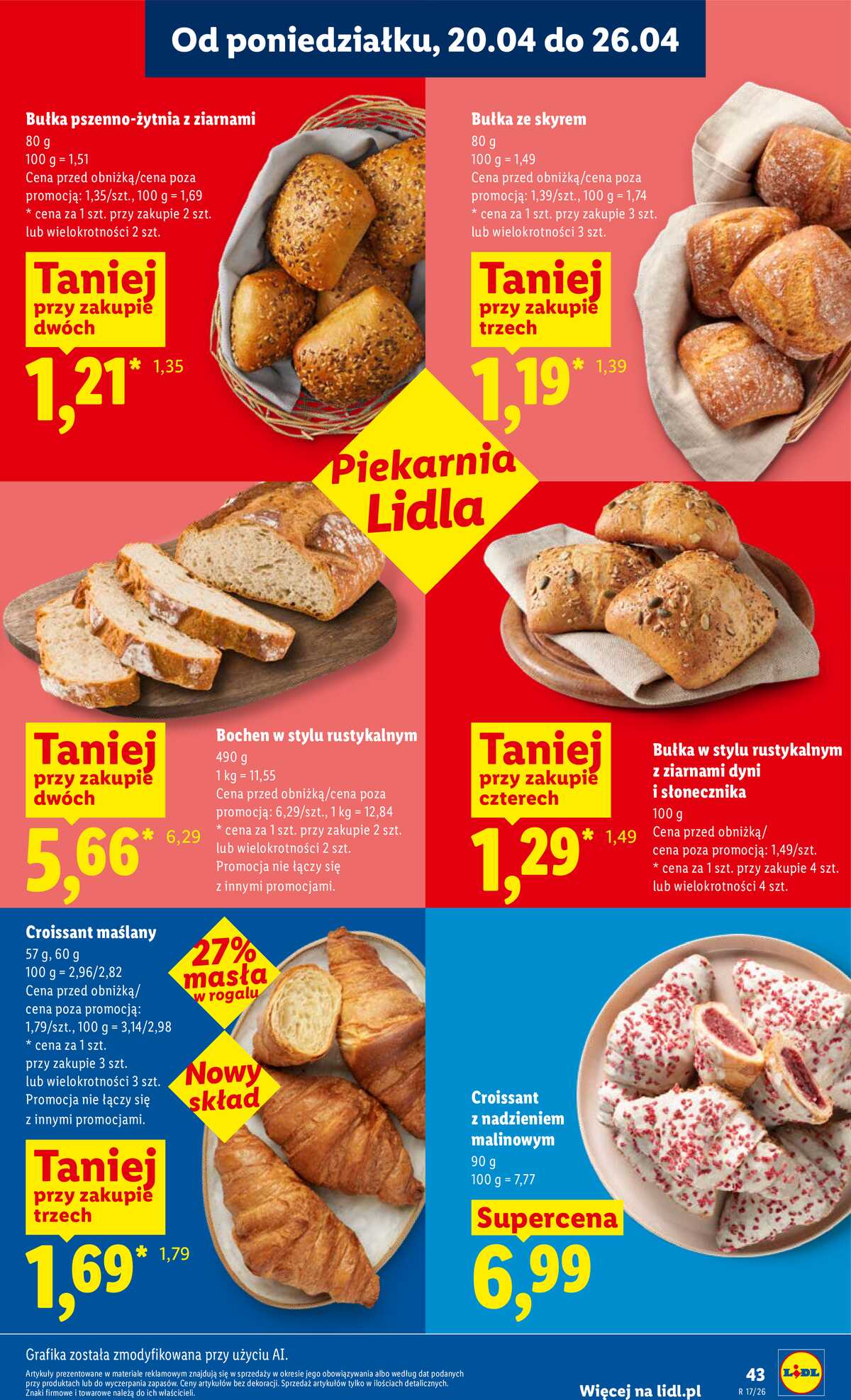 Leták Lidl Polsko 20.4.-22.4.2026 - Zpravodaj platný od 20.04 do 22.04 strana 43