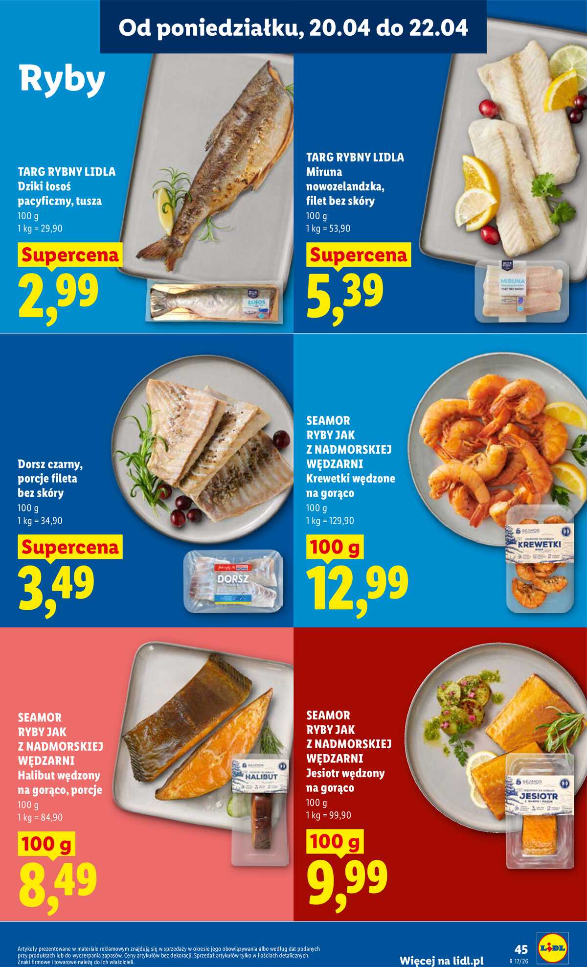 Leták Lidl Polsko 20.4.-22.4.2026 - Zpravodaj platný od 20.04 do 22.04 strana 45