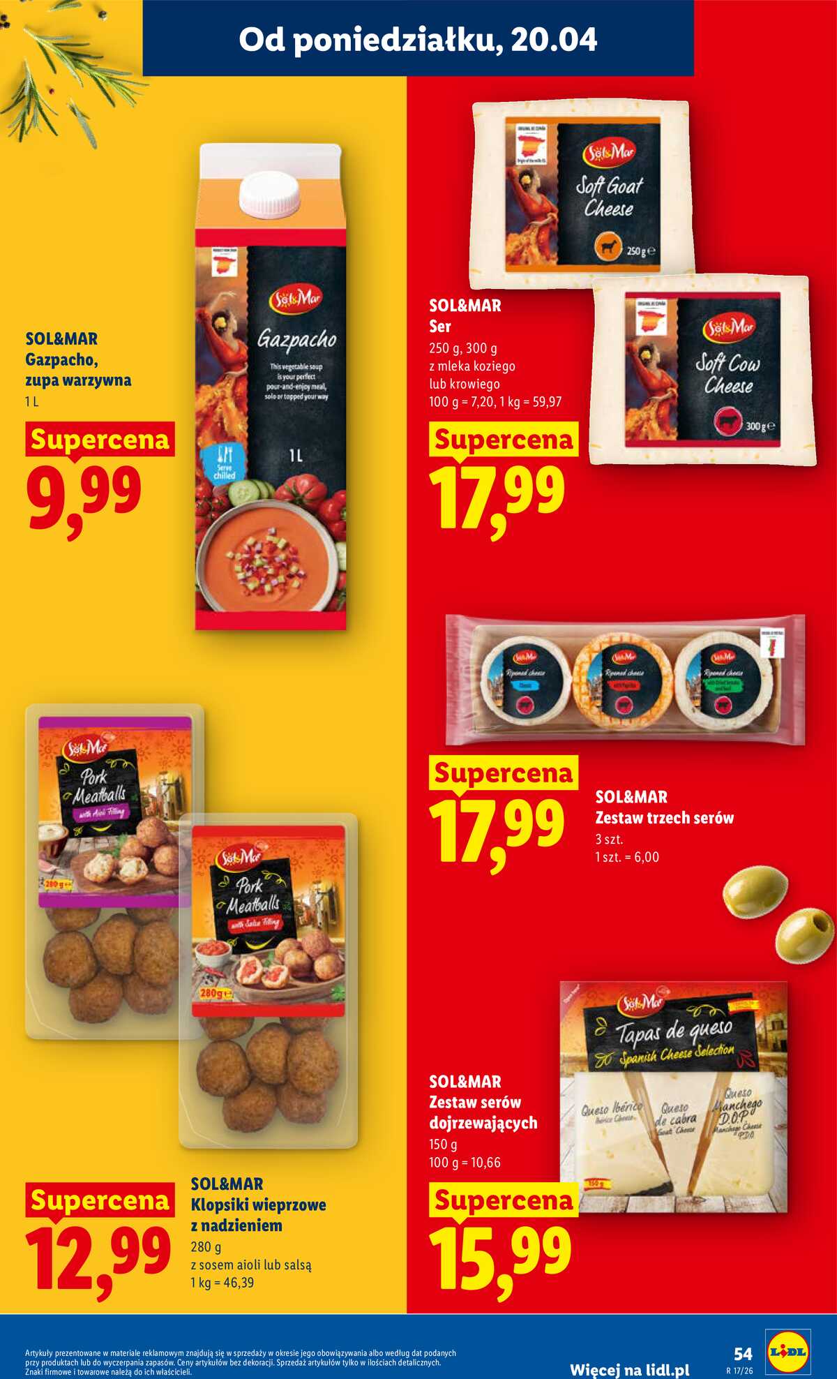 Leták Lidl Polsko 20.4.-22.4.2026 - Zpravodaj platný od 20.04 do 22.04 strana 55