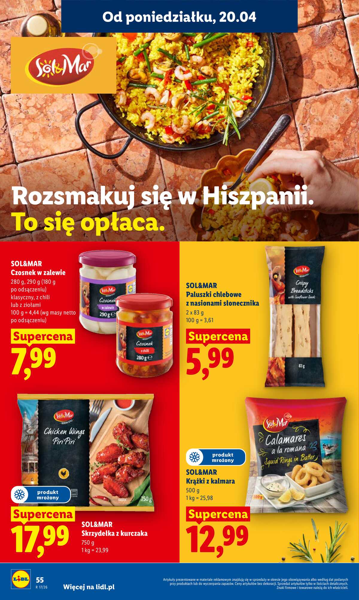 Leták Lidl Polsko 20.4.-22.4.2026 - Zpravodaj platný od 20.04 do 22.04 strana 56