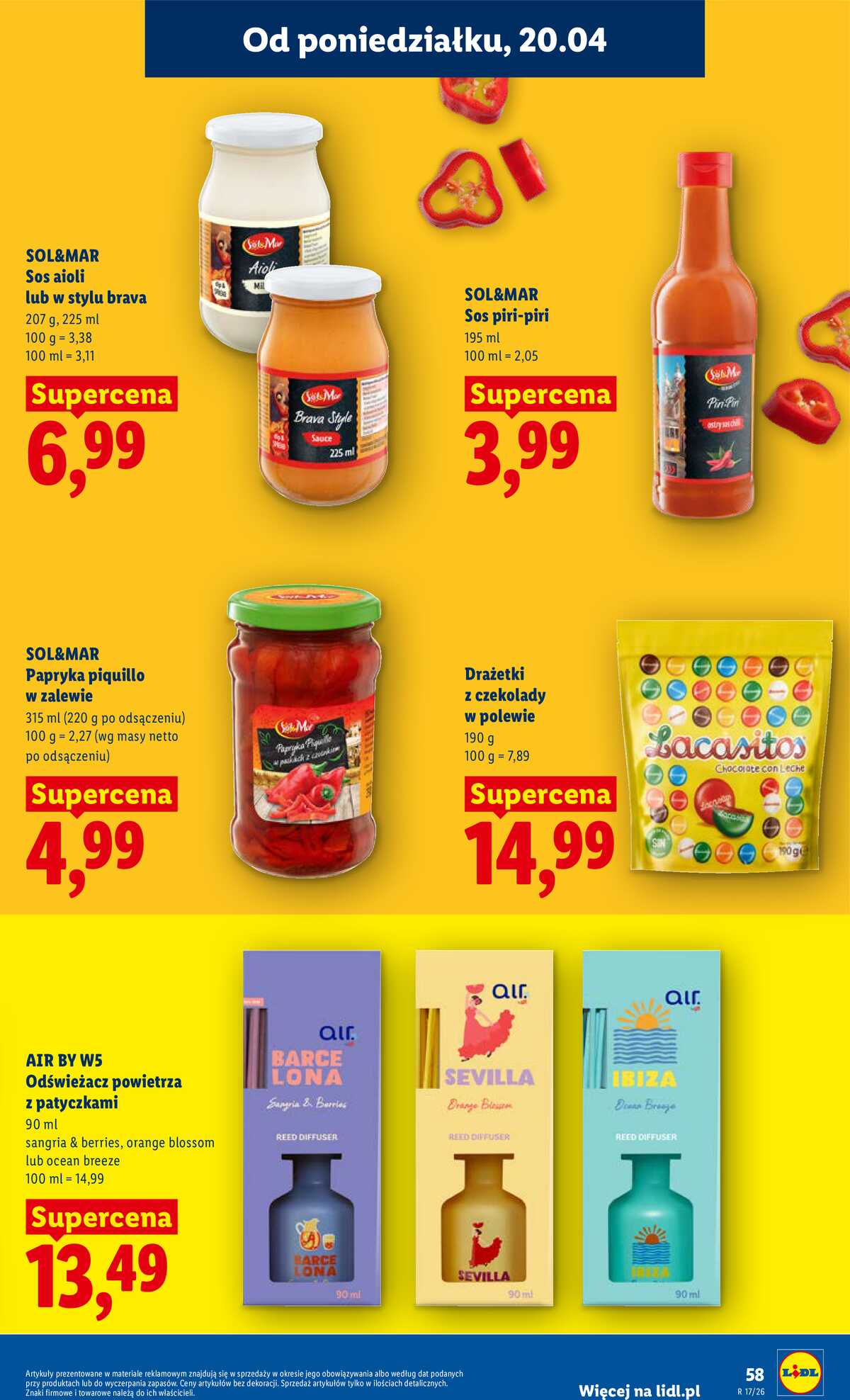 Leták Lidl Polsko 20.4.-22.4.2026 - Zpravodaj platný od 20.04 do 22.04 strana 59