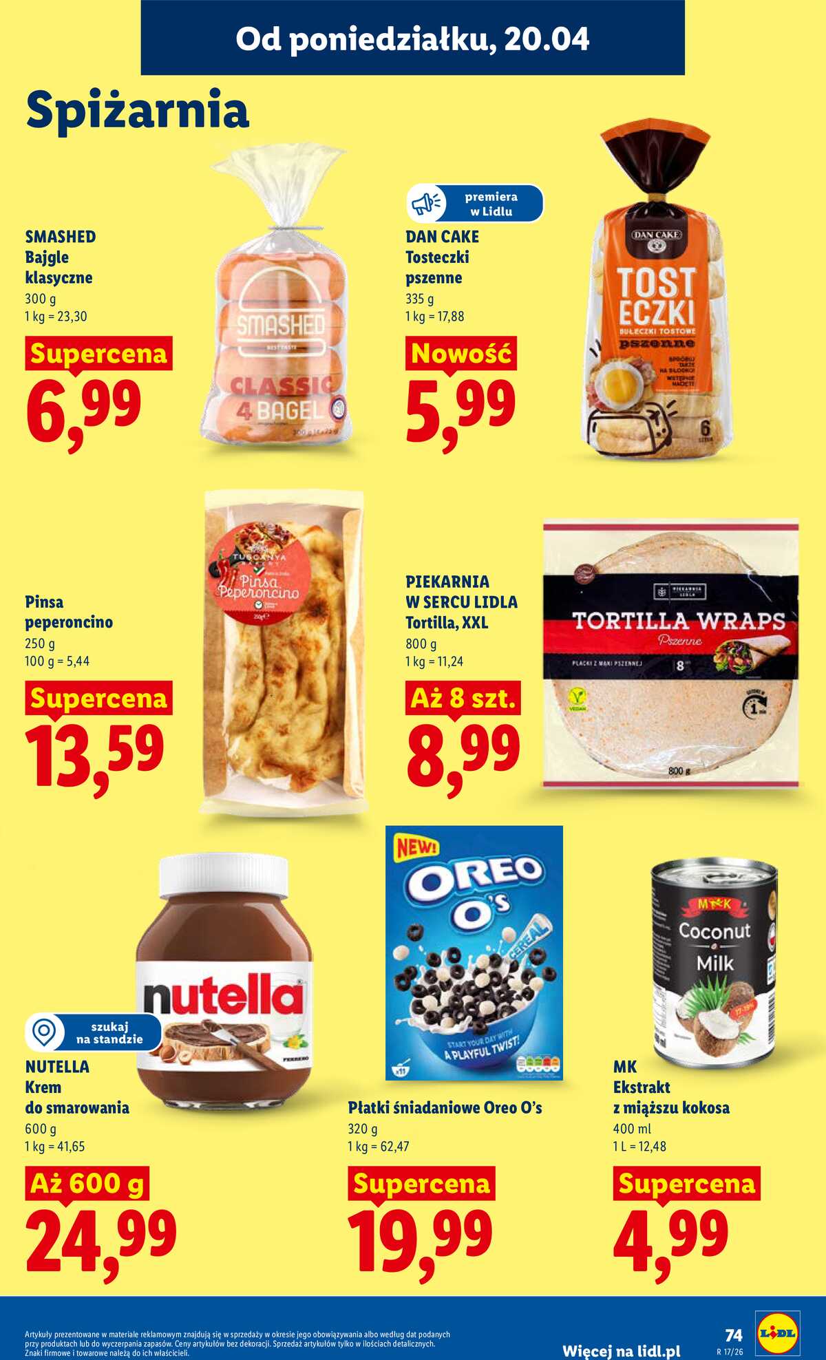 Leták Lidl Polsko 20.4.-22.4.2026 - Zpravodaj platný od 20.04 do 22.04 strana 77