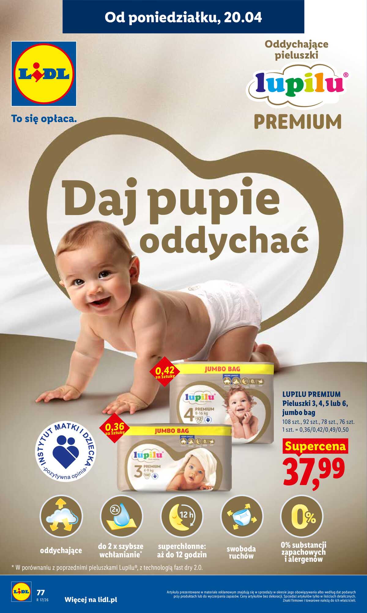 Leták Lidl Polsko 20.4.-22.4.2026 - Zpravodaj platný od 20.04 do 22.04 strana 80