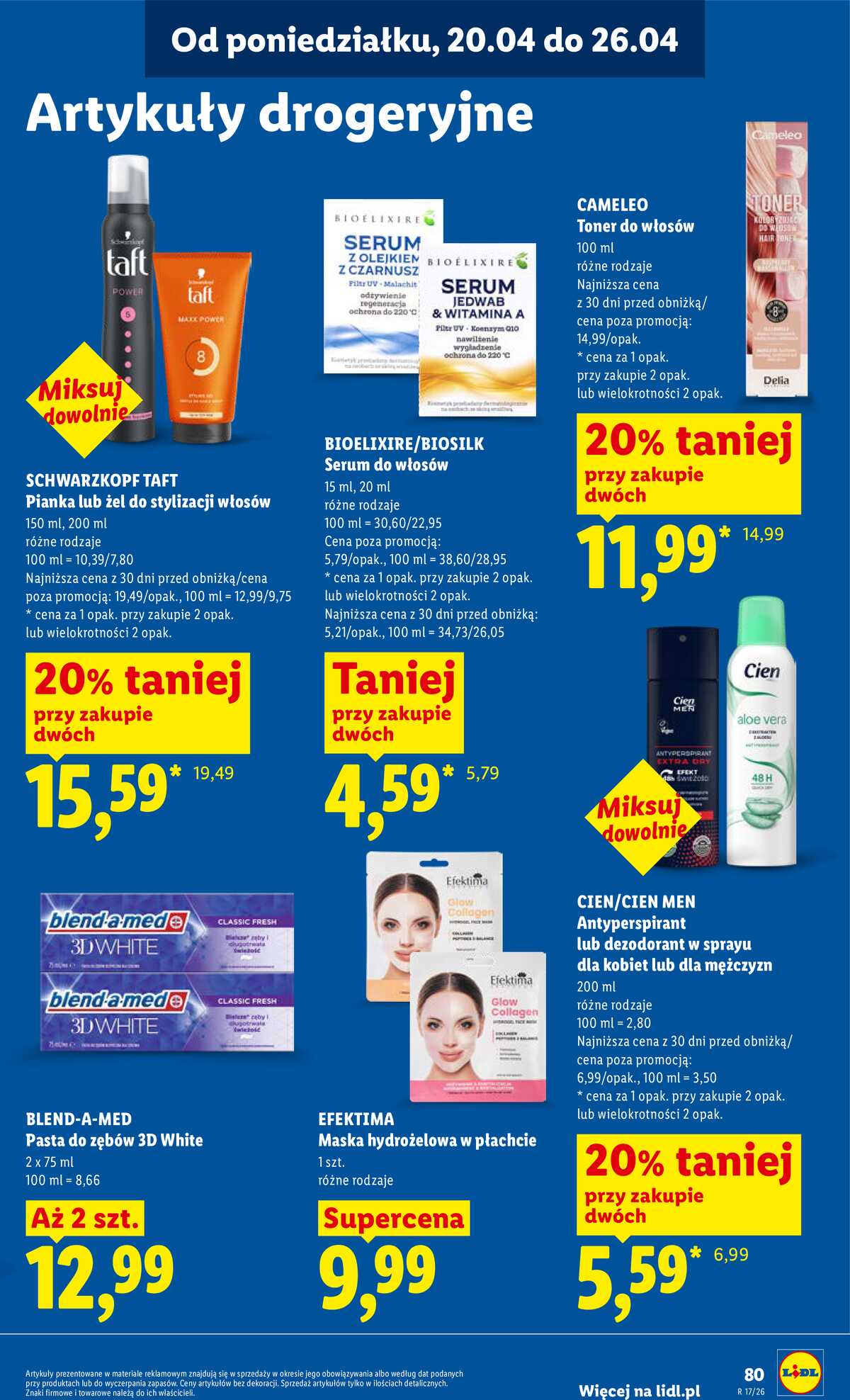 Leták Lidl Polsko 20.4.-22.4.2026 - Zpravodaj platný od 20.04 do 22.04 strana 83