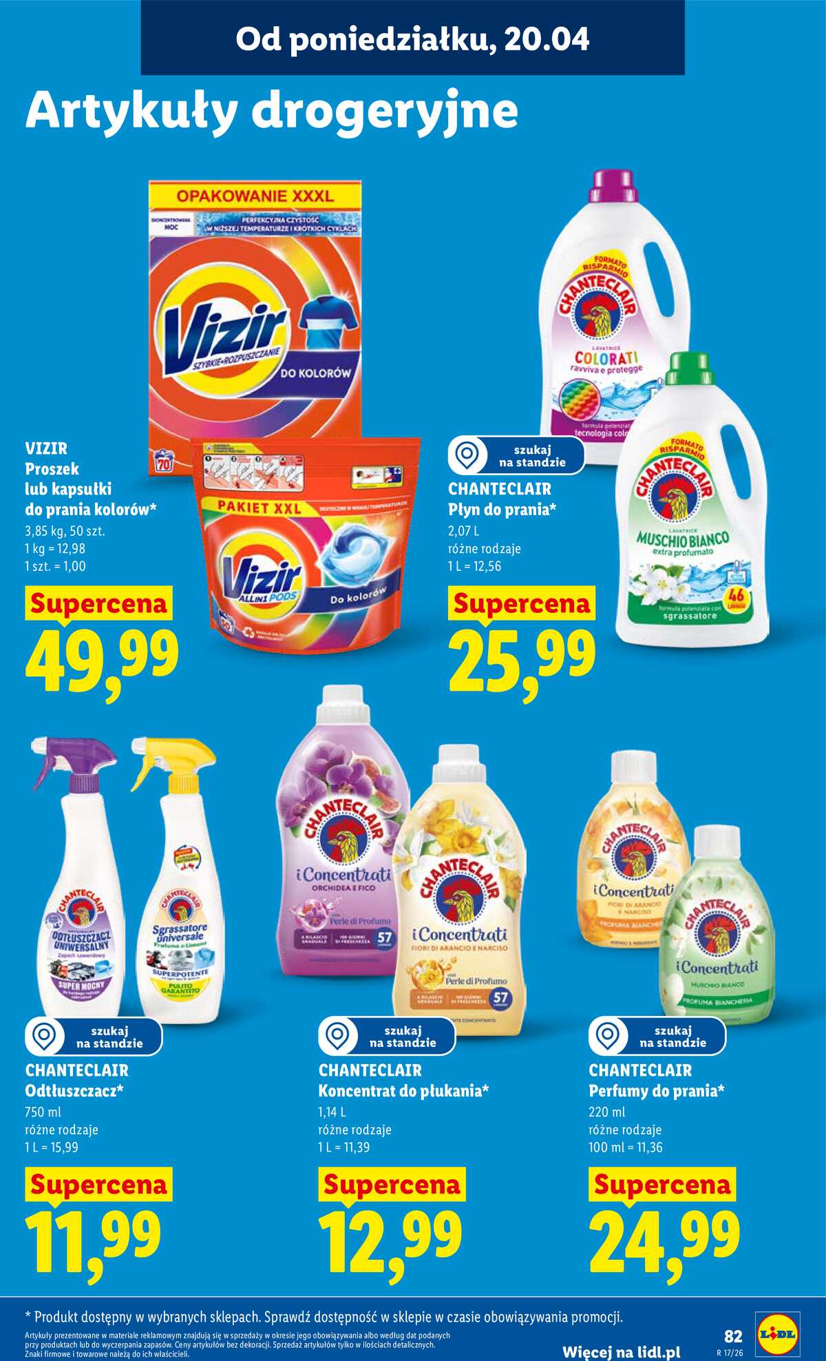 Leták Lidl Polsko 20.4.-22.4.2026 - Zpravodaj platný od 20.04 do 22.04 strana 85