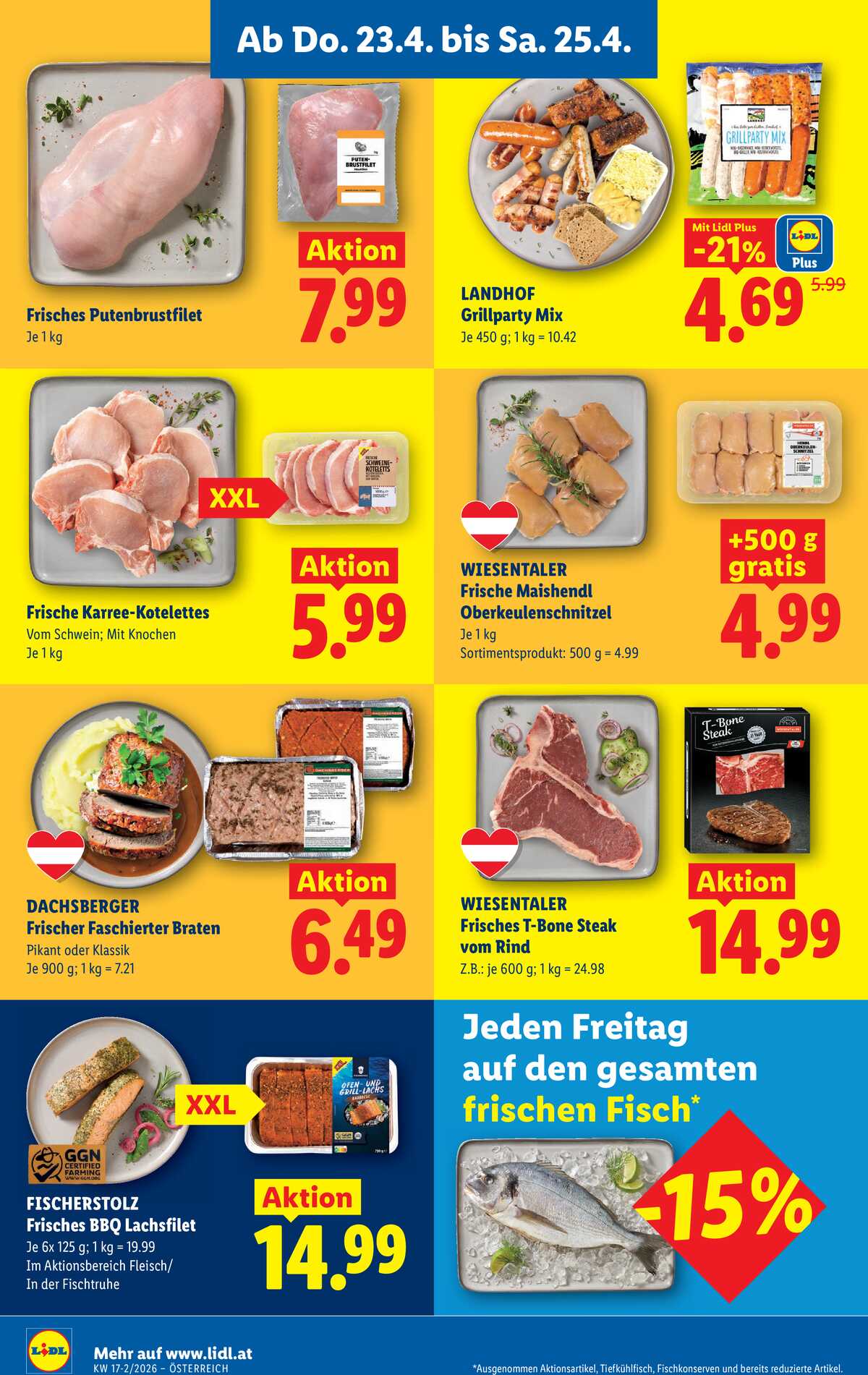 Leták Lidl Rakousko 23.4.-29.4.2026 strana 6