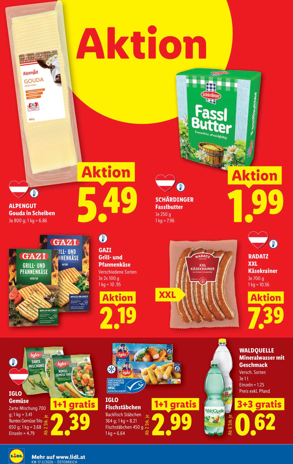 Leták Lidl Rakousko 23.4.-29.4.2026 strana 8