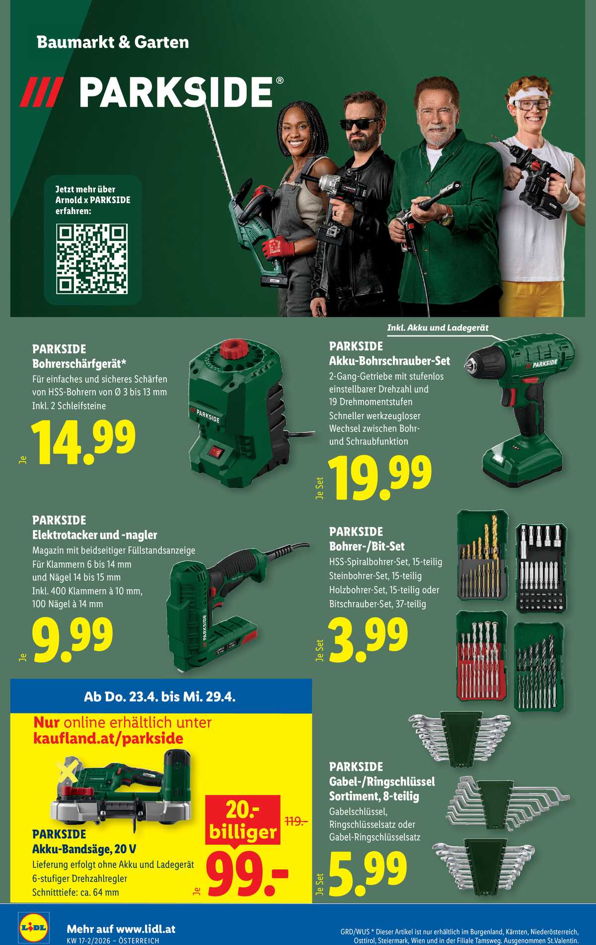 Leták Lidl Rakousko 23.4.-29.4.2026 strana 20