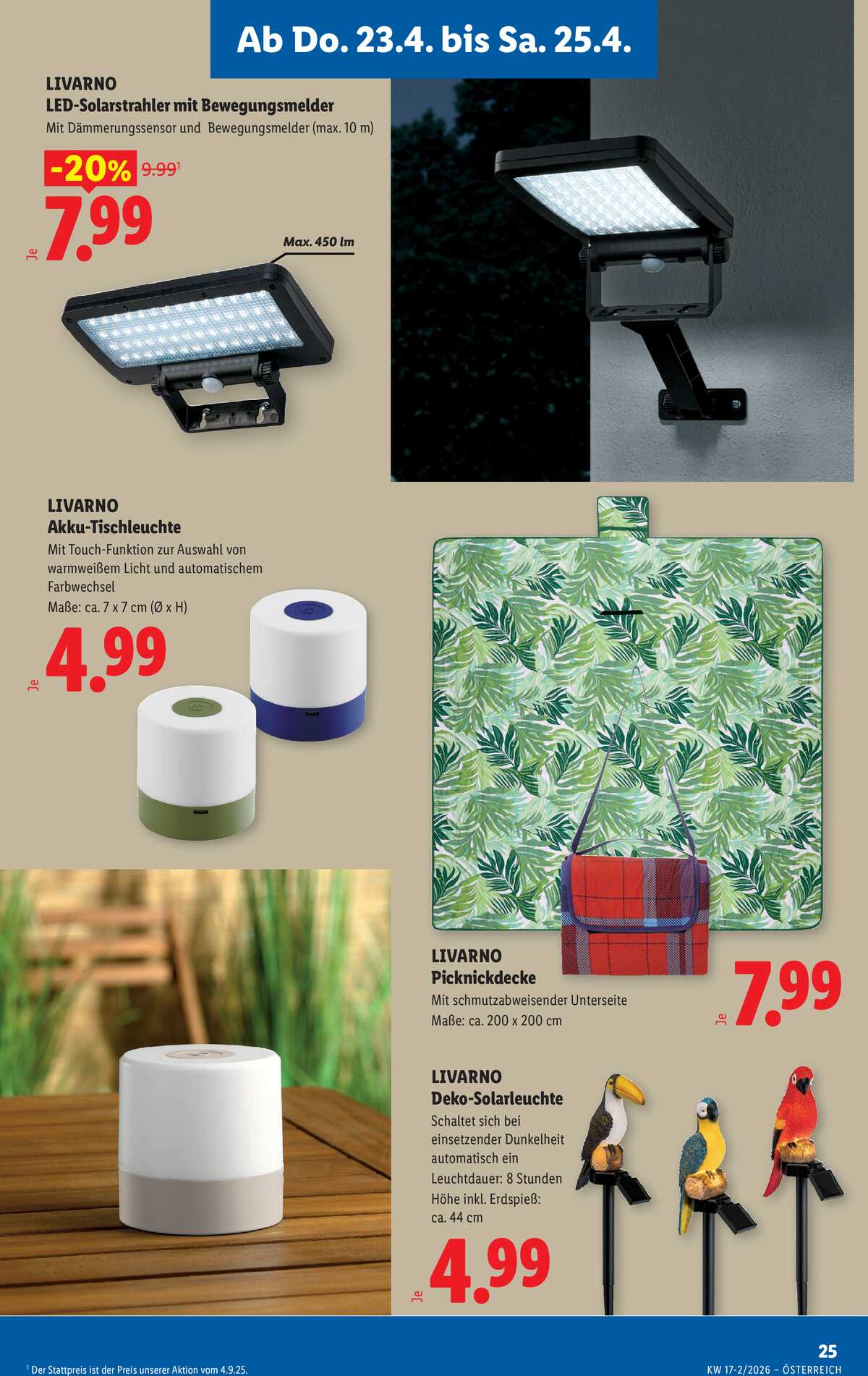 Leták Lidl Rakousko 23.4.-29.4.2026 strana 27