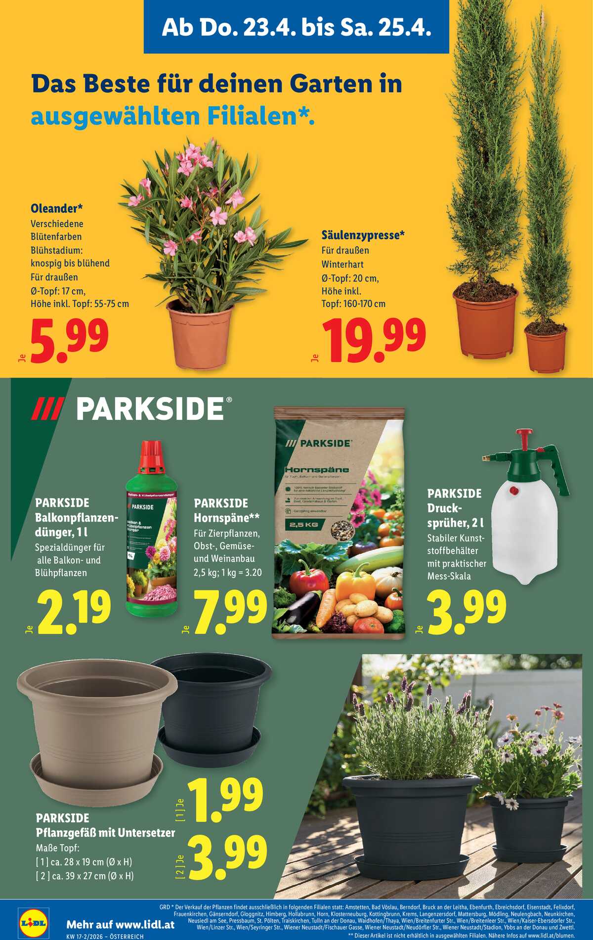 Leták Lidl Rakousko 23.4.-29.4.2026 strana 30