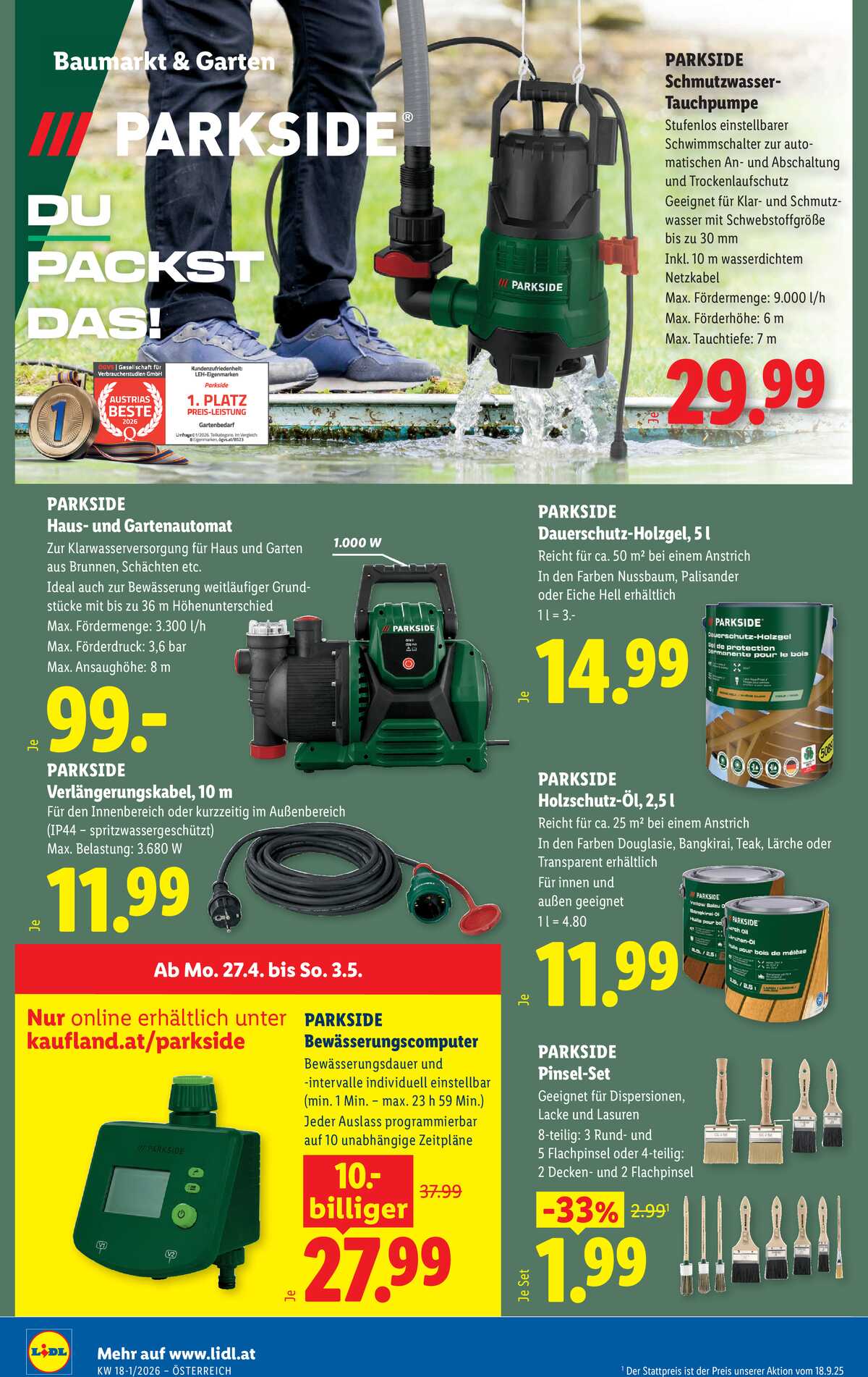 Leták Lidl Rakousko 23.4.-29.4.2026 strana 37