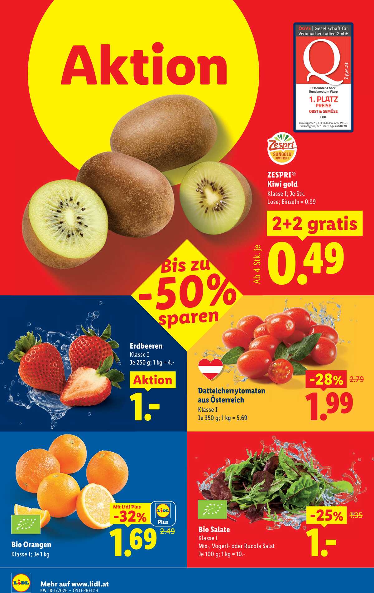 Leták Lidl Rakousko 23.4.-29.4.2026 strana 43