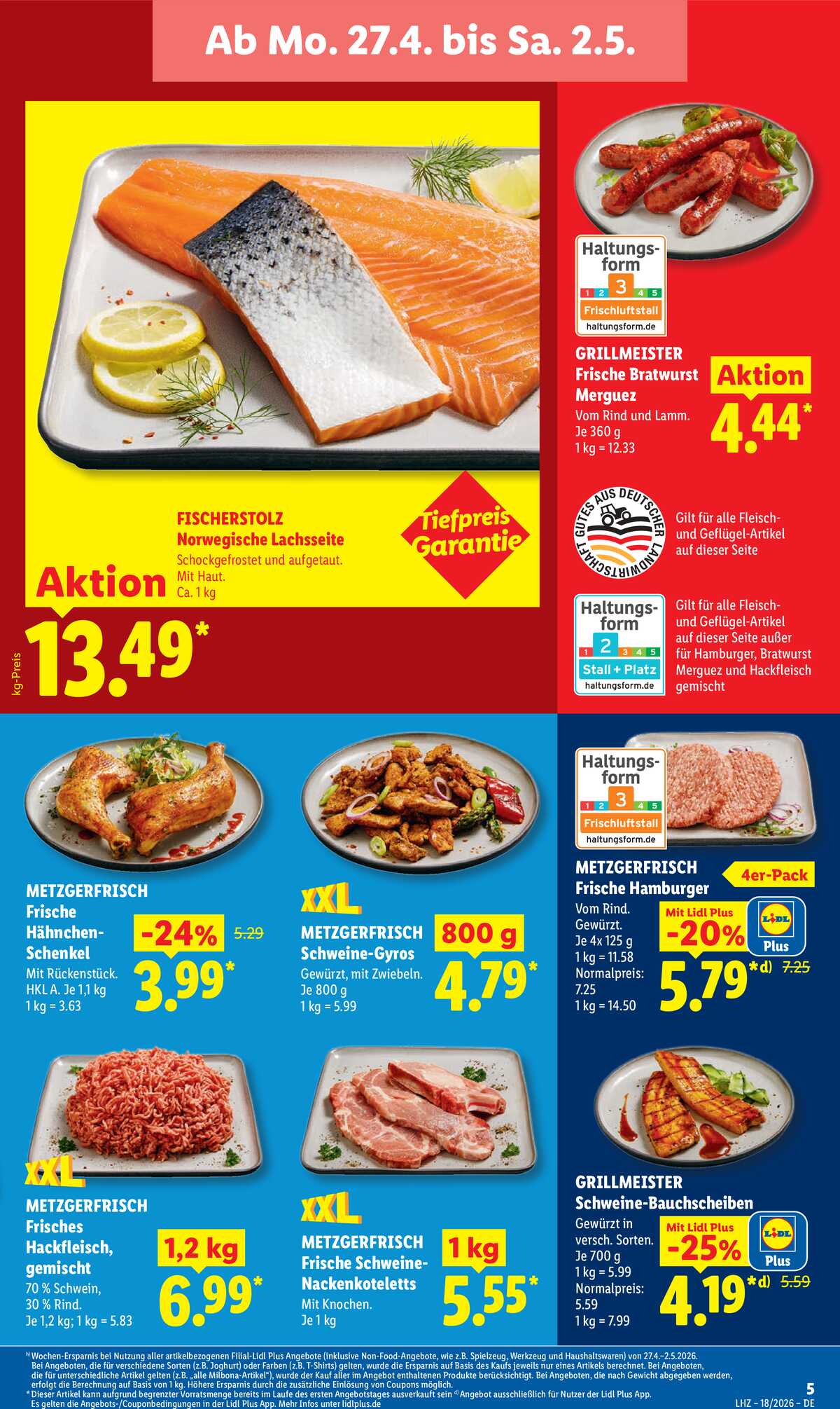 Leták Lidl Německo 27.4.-2.5.2026 strana 11