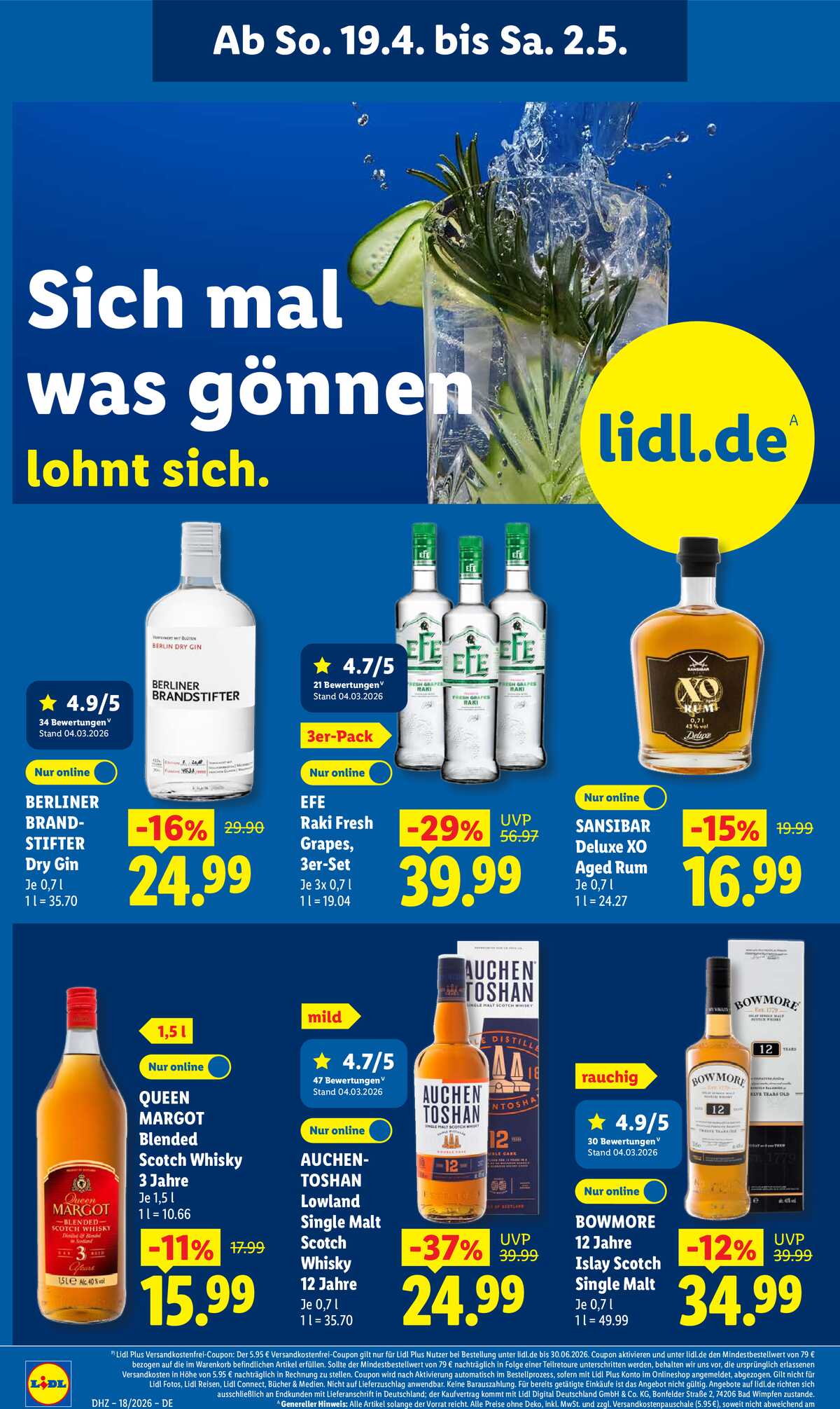 Leták Lidl Německo 27.4.-2.5.2026 strana 26