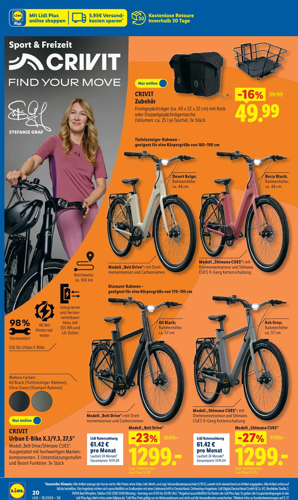 Leták Lidl Německo 27.4.-2.5.2026 strana 38