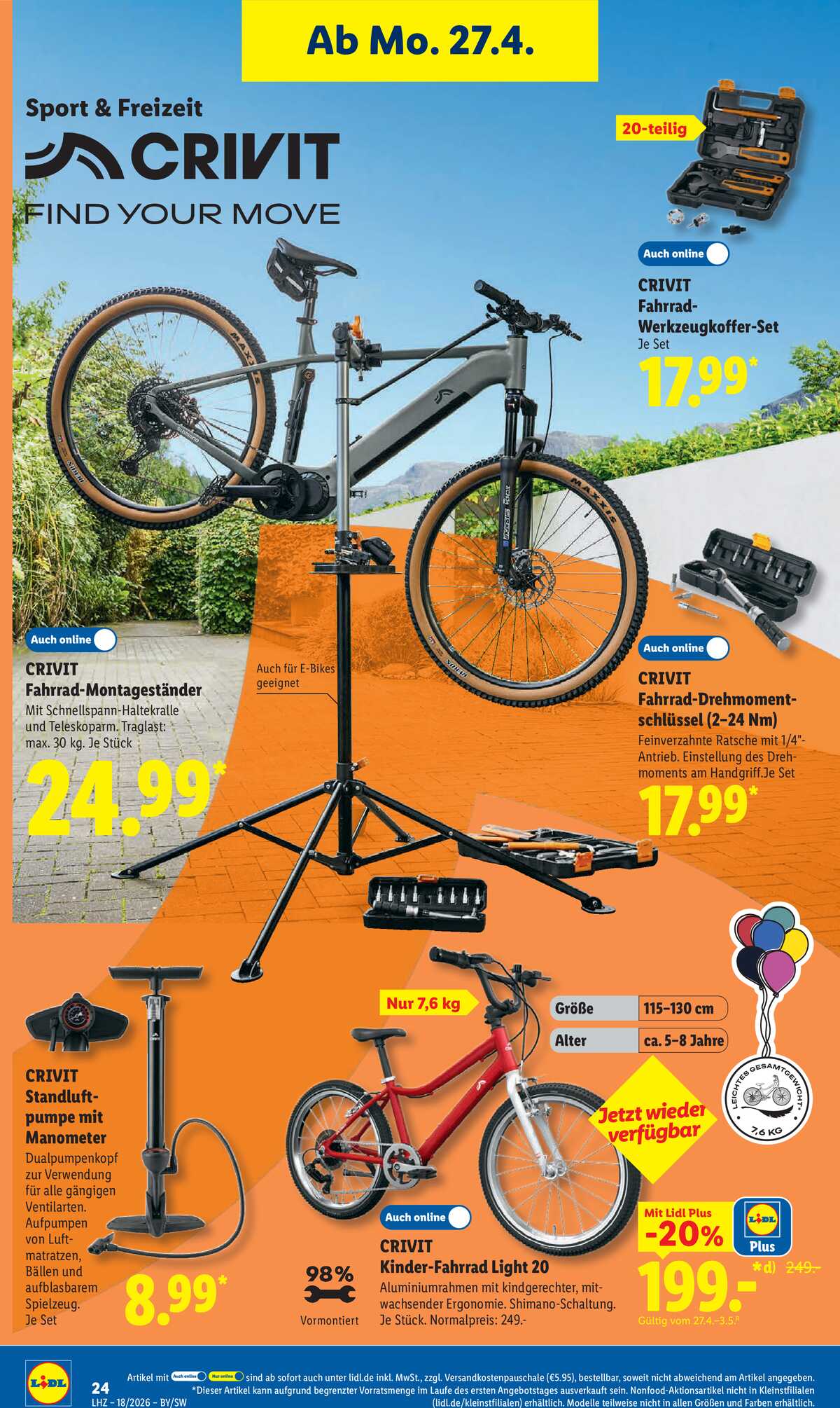 Leták Lidl Německo 27.4.-2.5.2026 strana 44