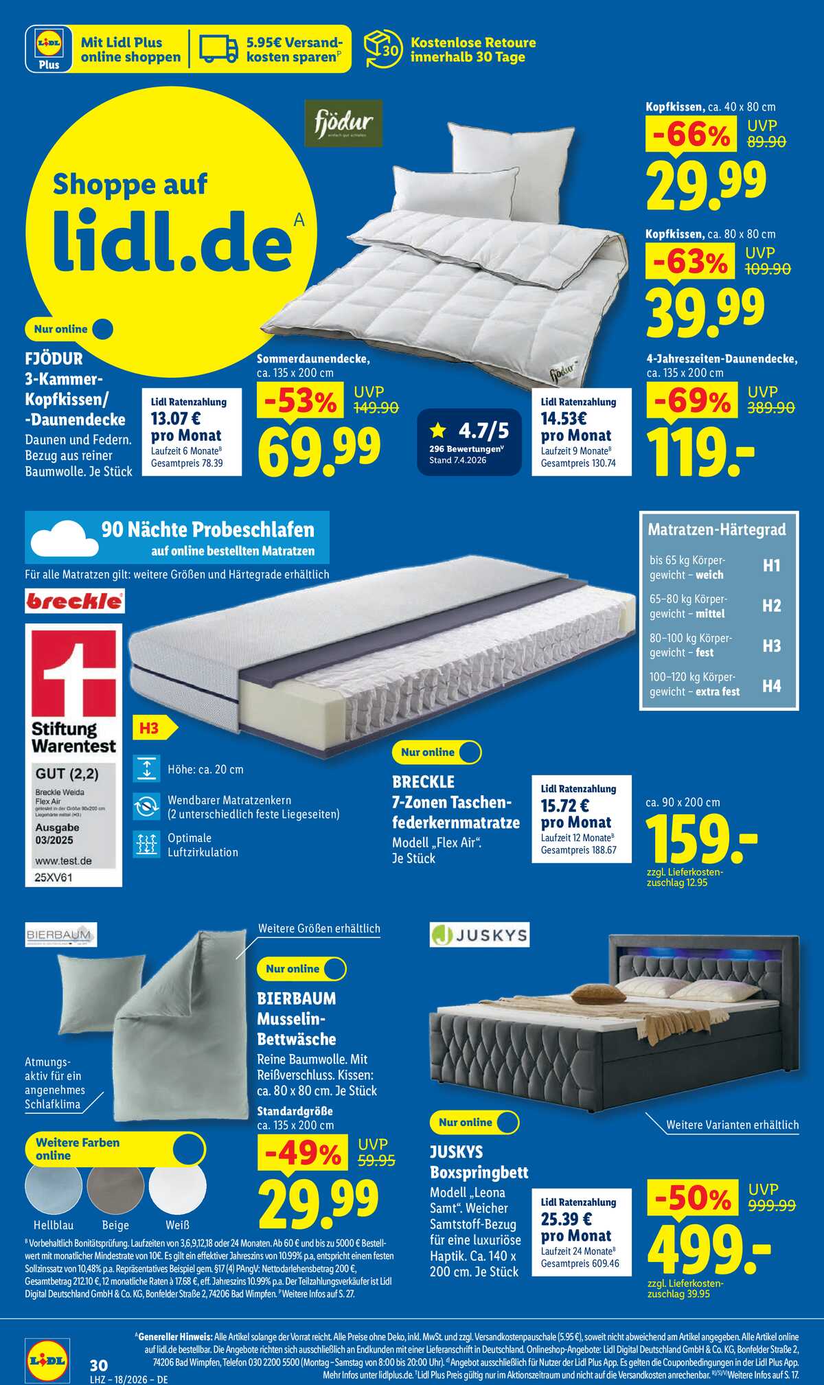 Leták Lidl Německo 27.4.-2.5.2026 strana 50