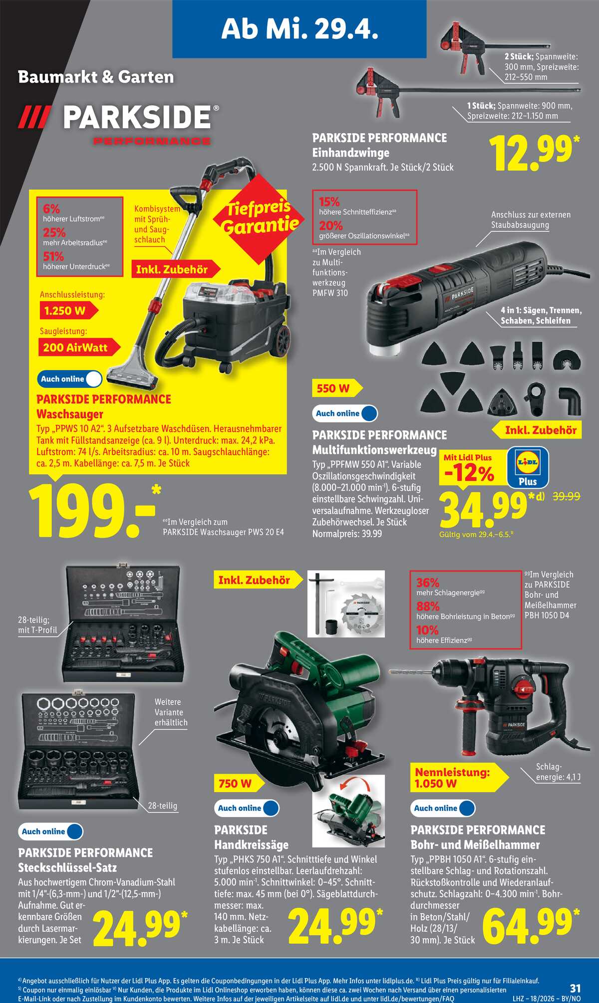 Leták Lidl Německo 27.4.-2.5.2026 strana 51