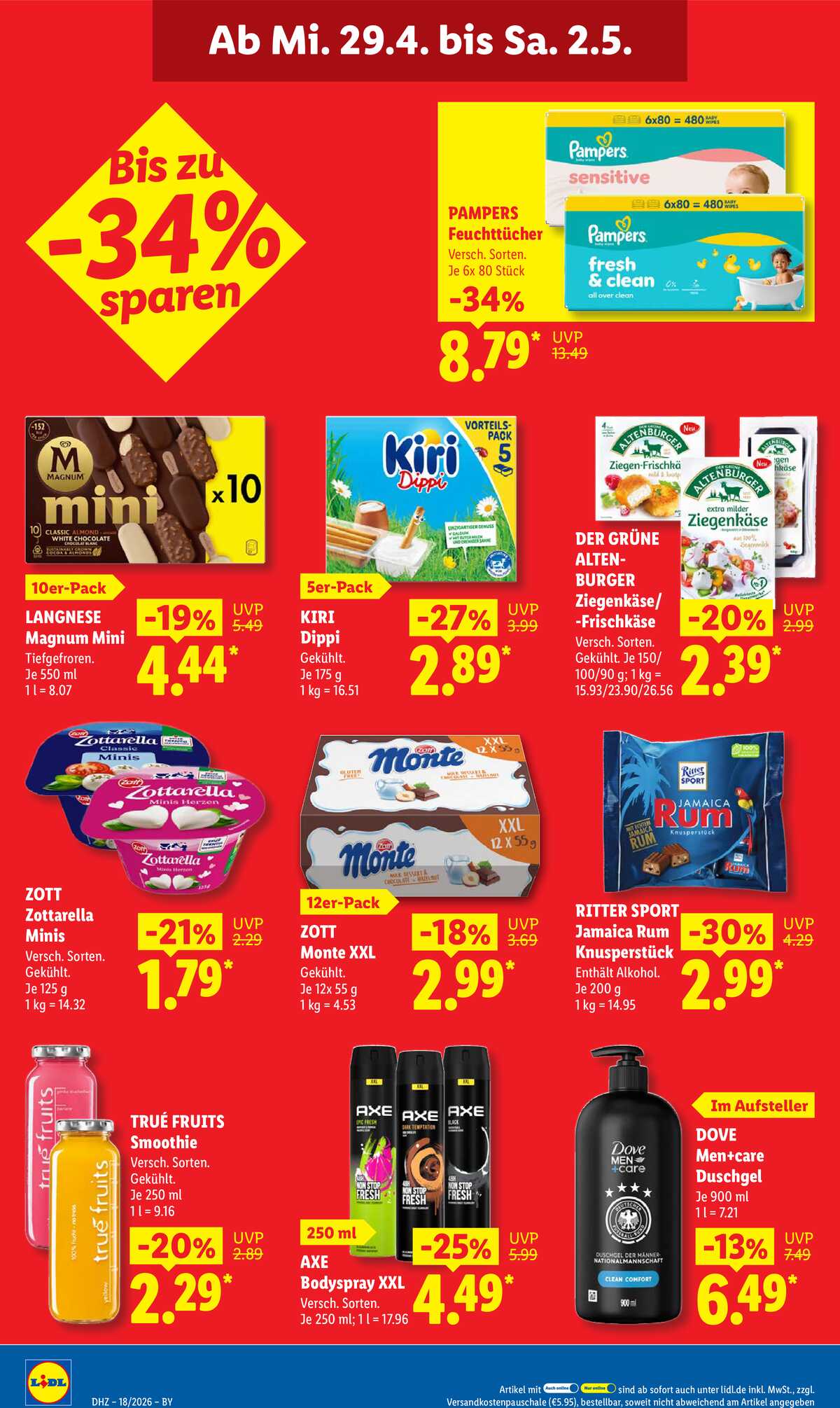 Leták Lidl Německo 27.4.-2.5.2026 strana 64