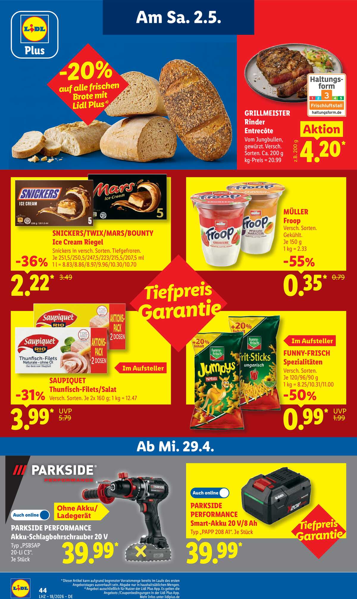 Leták Lidl Německo 27.4.-2.5.2026 strana 68