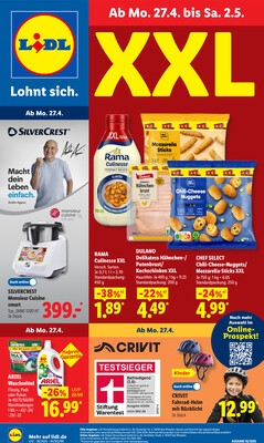 Leták Lidl Německo 27.4.-2.5.2026