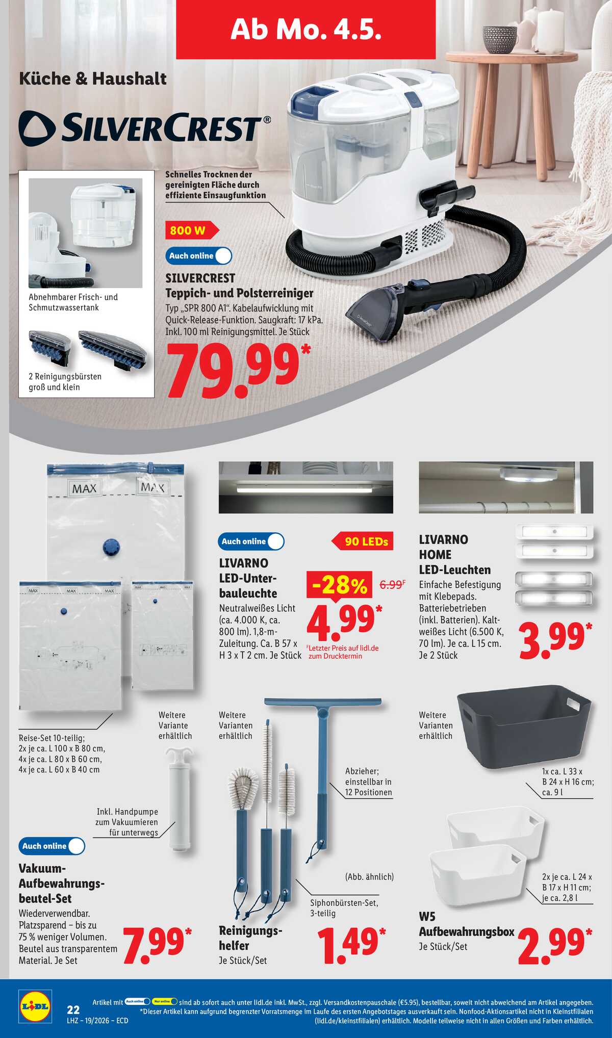 Leták Lidl Německo 4.5.-9.5.2026 strana 8