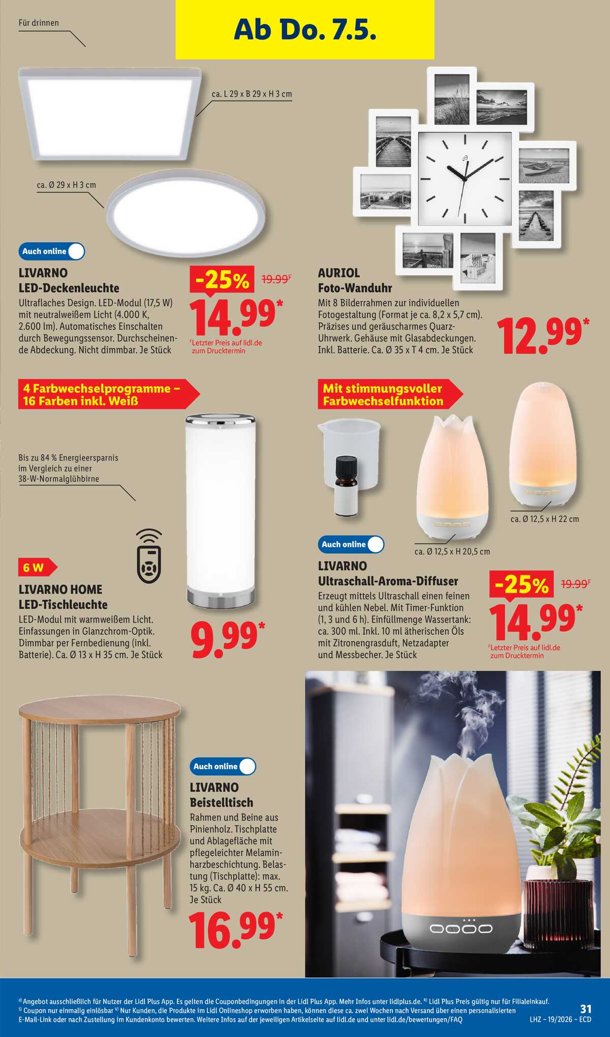 Leták Lidl Německo 4.5.-9.5.2026 strana 19