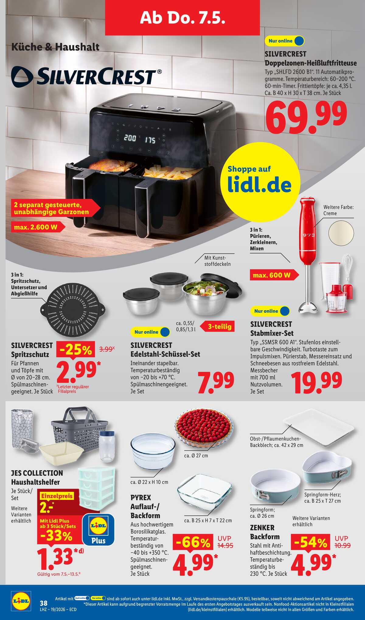 Leták Lidl Německo 4.5.-9.5.2026 strana 26