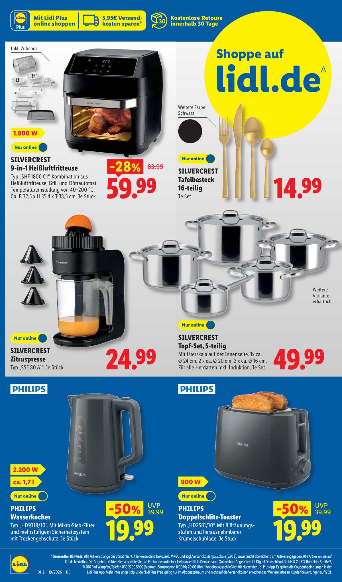 Leták Lidl Německo 4.5.-9.5.2026 strana 28