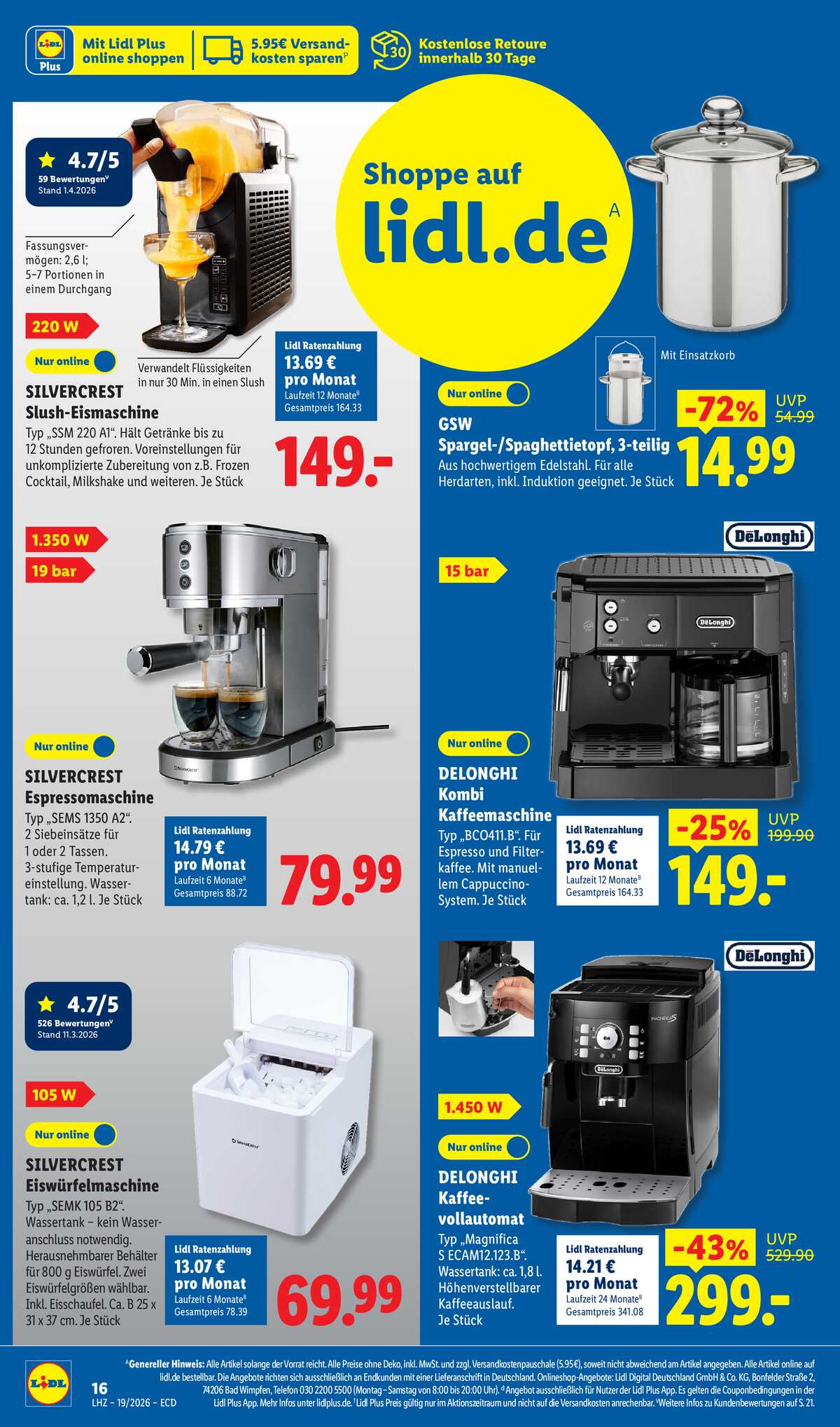 Leták Lidl Německo 4.5.-9.5.2026 strana 30