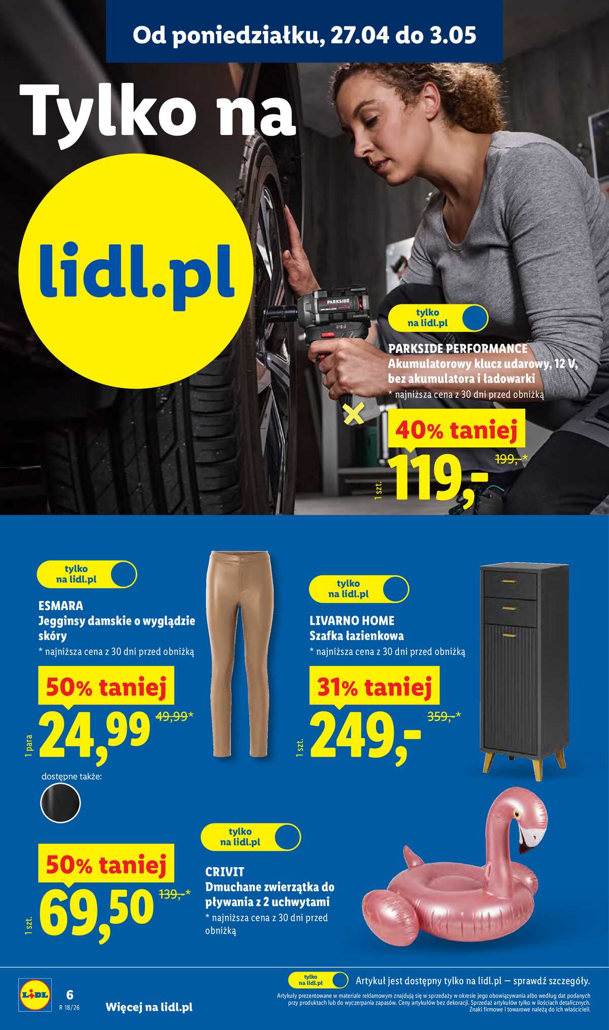 Leták Lidl Polsko 27.4.-2.5.2026 - Katalog platný od 27.04 strana 6