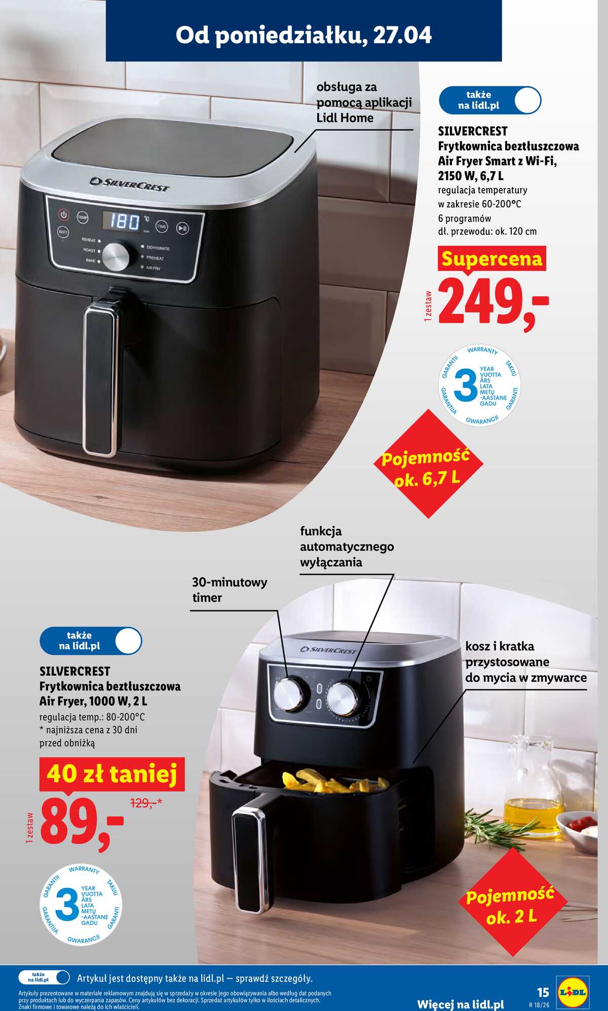 Leták Lidl Polsko 27.4.-2.5.2026 - Katalog platný od 27.04 strana 17