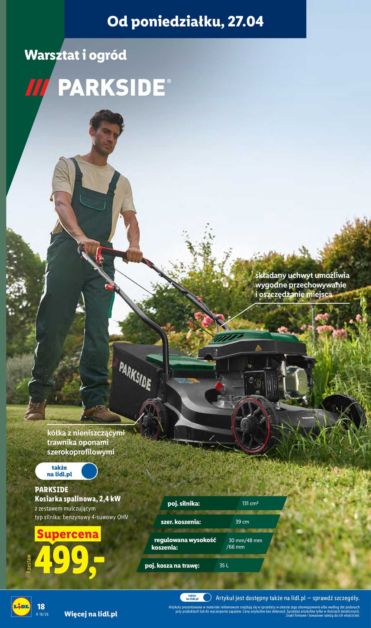 Leták Lidl Polsko 27.4.-2.5.2026 - Katalog platný od 27.04 strana 20