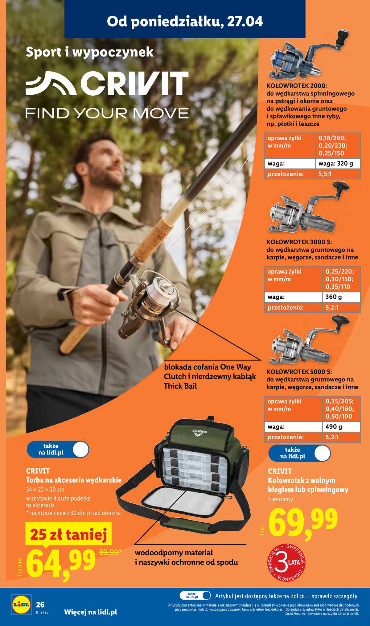 Leták Lidl Polsko 27.4.-2.5.2026 - Katalog platný od 27.04 strana 28
