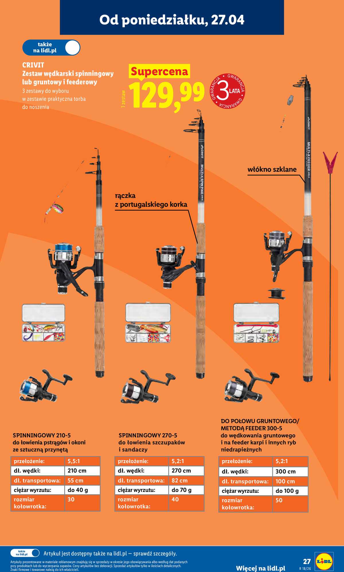 Leták Lidl Polsko 27.4.-2.5.2026 - Katalog platný od 27.04 strana 29
