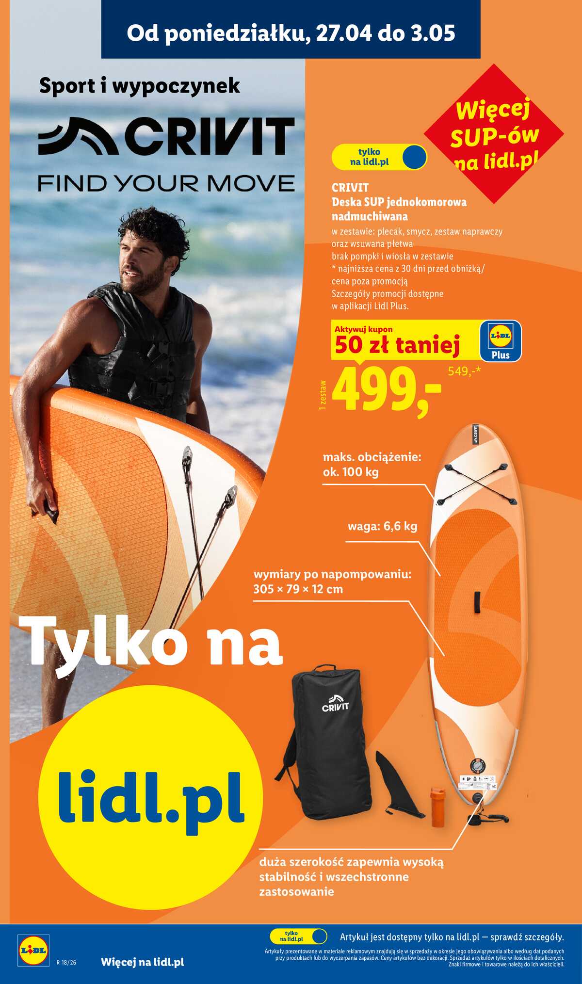 Leták Lidl Polsko 27.4.-2.5.2026 - Katalog platný od 27.04 strana 32