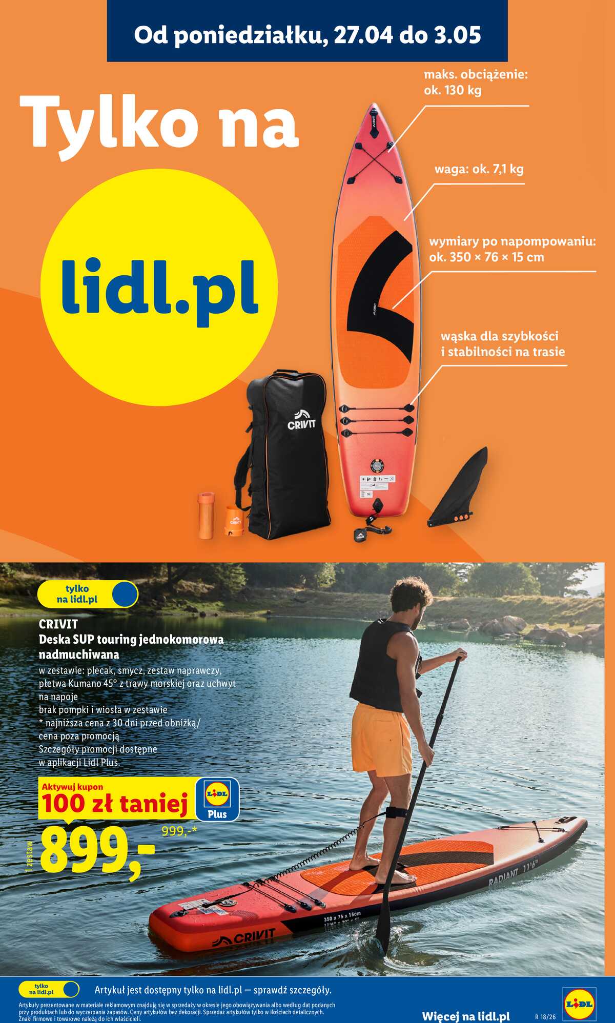Leták Lidl Polsko 27.4.-2.5.2026 - Katalog platný od 27.04 strana 33