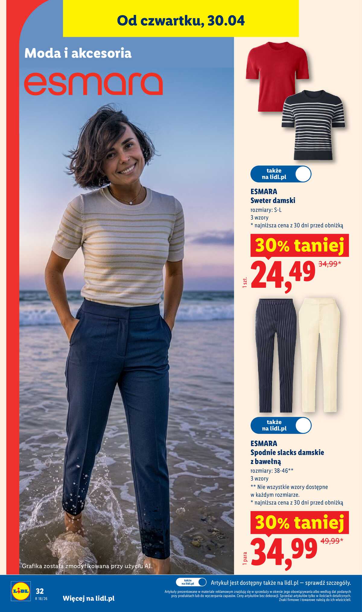 Leták Lidl Polsko 27.4.-2.5.2026 - Katalog platný od 27.04 strana 40