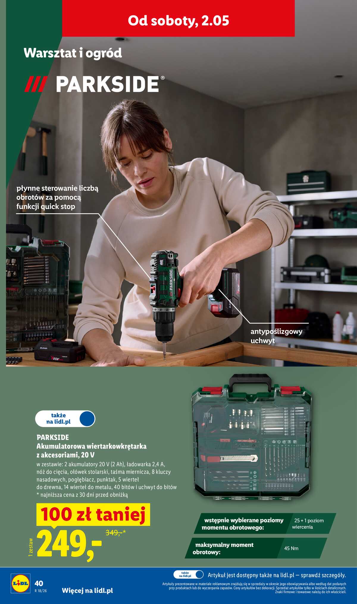 Leták Lidl Polsko 27.4.-2.5.2026 - Katalog platný od 27.04 strana 48