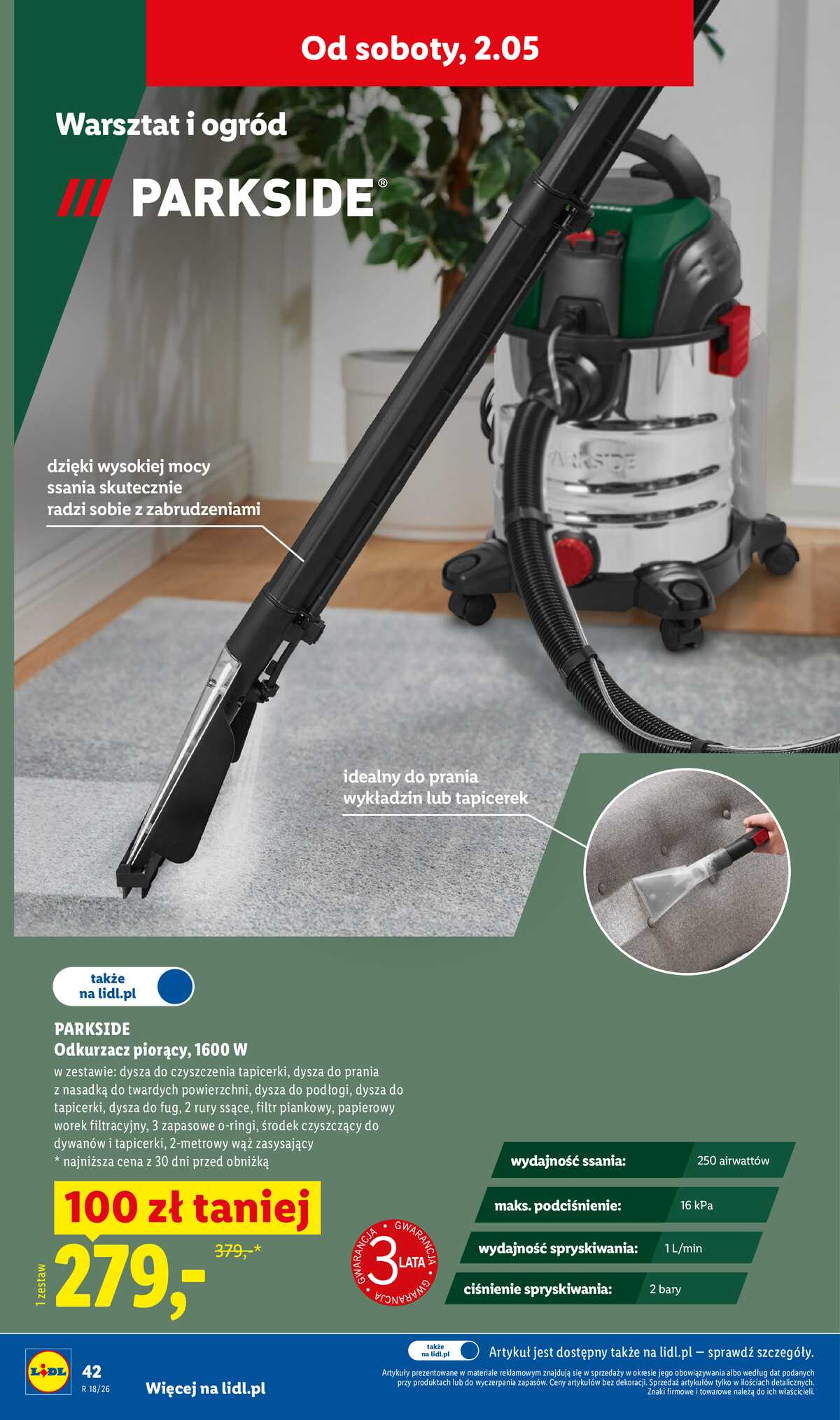 Leták Lidl Polsko 27.4.-2.5.2026 - Katalog platný od 27.04 strana 50