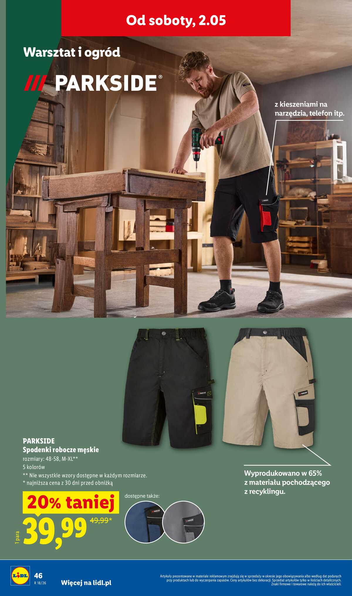 Leták Lidl Polsko 27.4.-2.5.2026 - Katalog platný od 27.04 strana 54