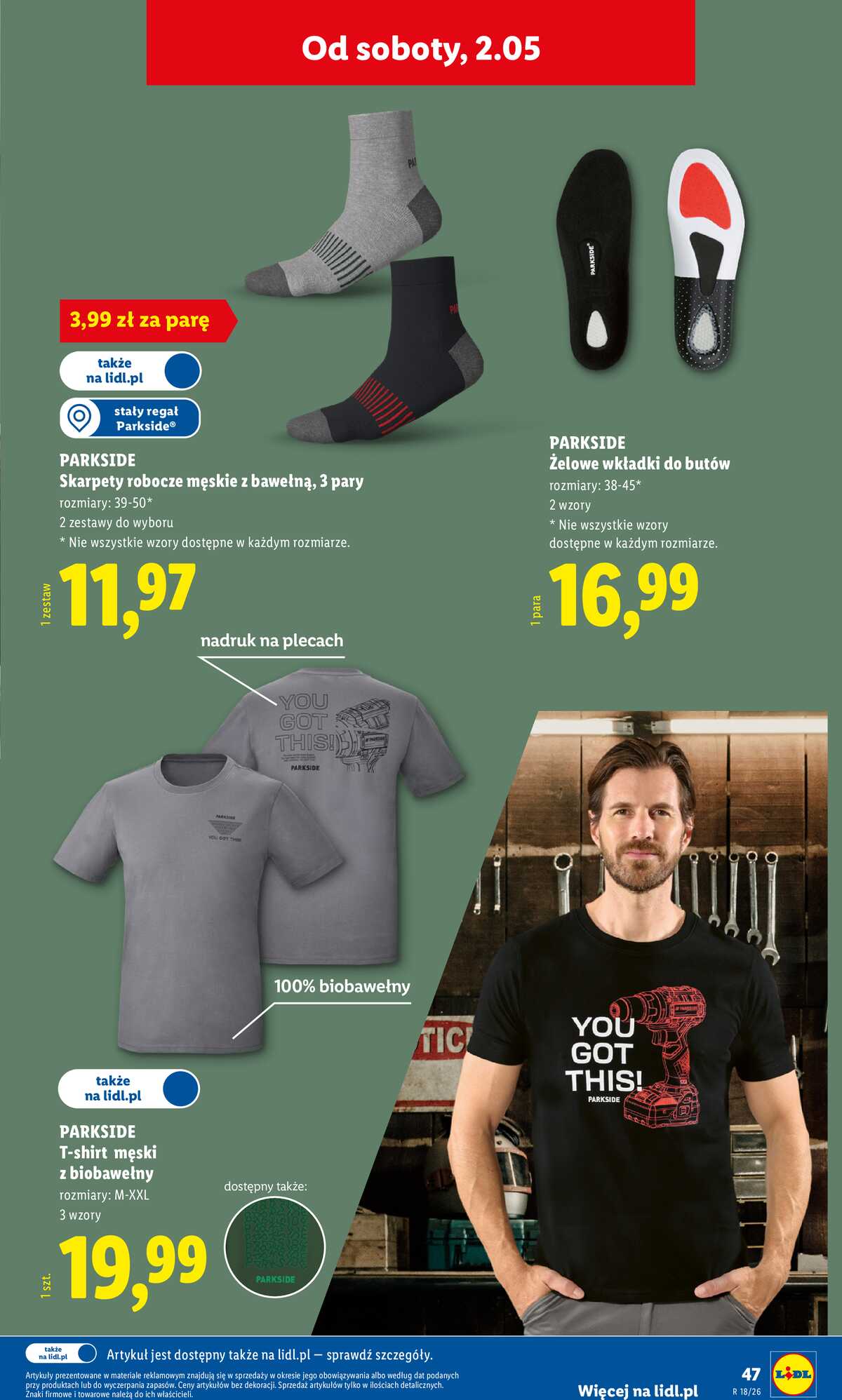 Leták Lidl Polsko 27.4.-2.5.2026 - Katalog platný od 27.04 strana 55