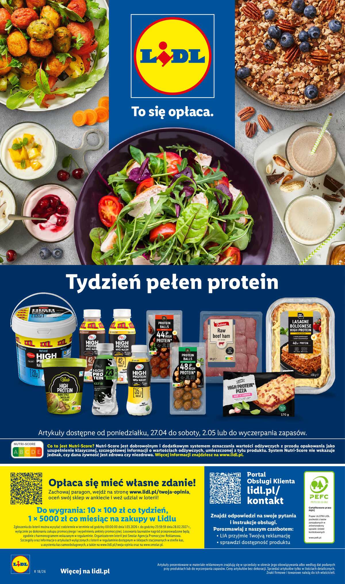 Leták Lidl Polsko 27.4.-2.5.2026 - Katalog platný od 27.04 strana 60