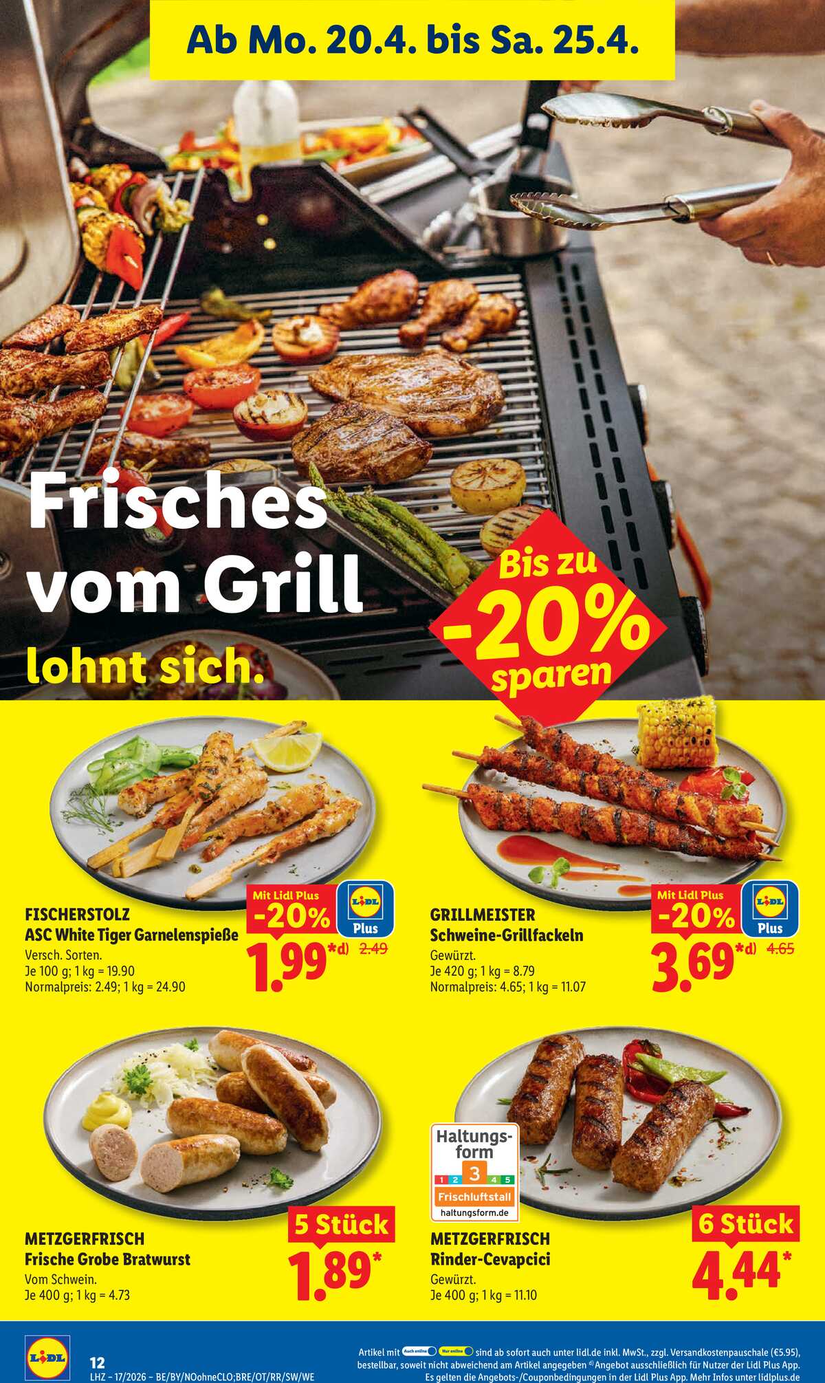 Leták Lidl Německo 20.4.-25.4.2026 strana 26