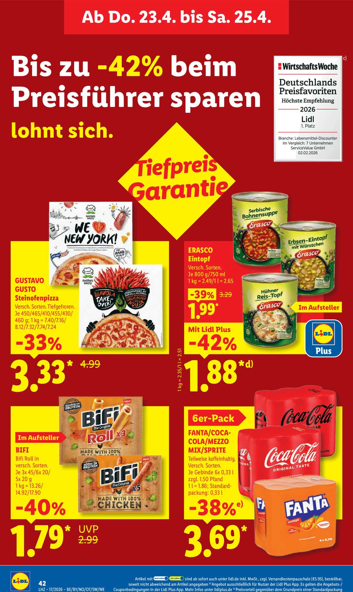 Leták Lidl Německo 20.4.-25.4.2026 strana 64