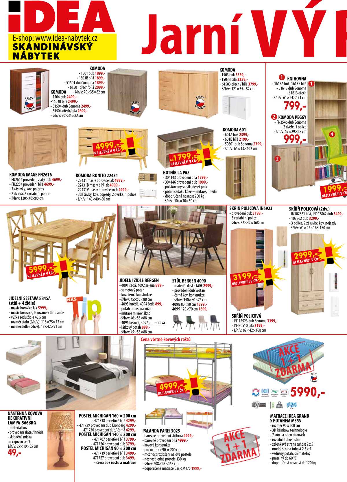 IDEA nábytek od 15.4. do 30.4.2026 strana 2
