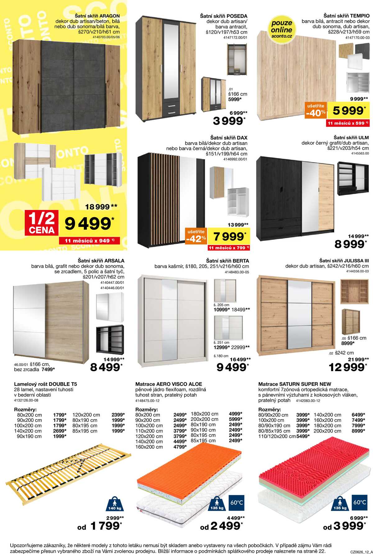 Sconto nábytek od 22.4. do 19.5.2026 strana 12