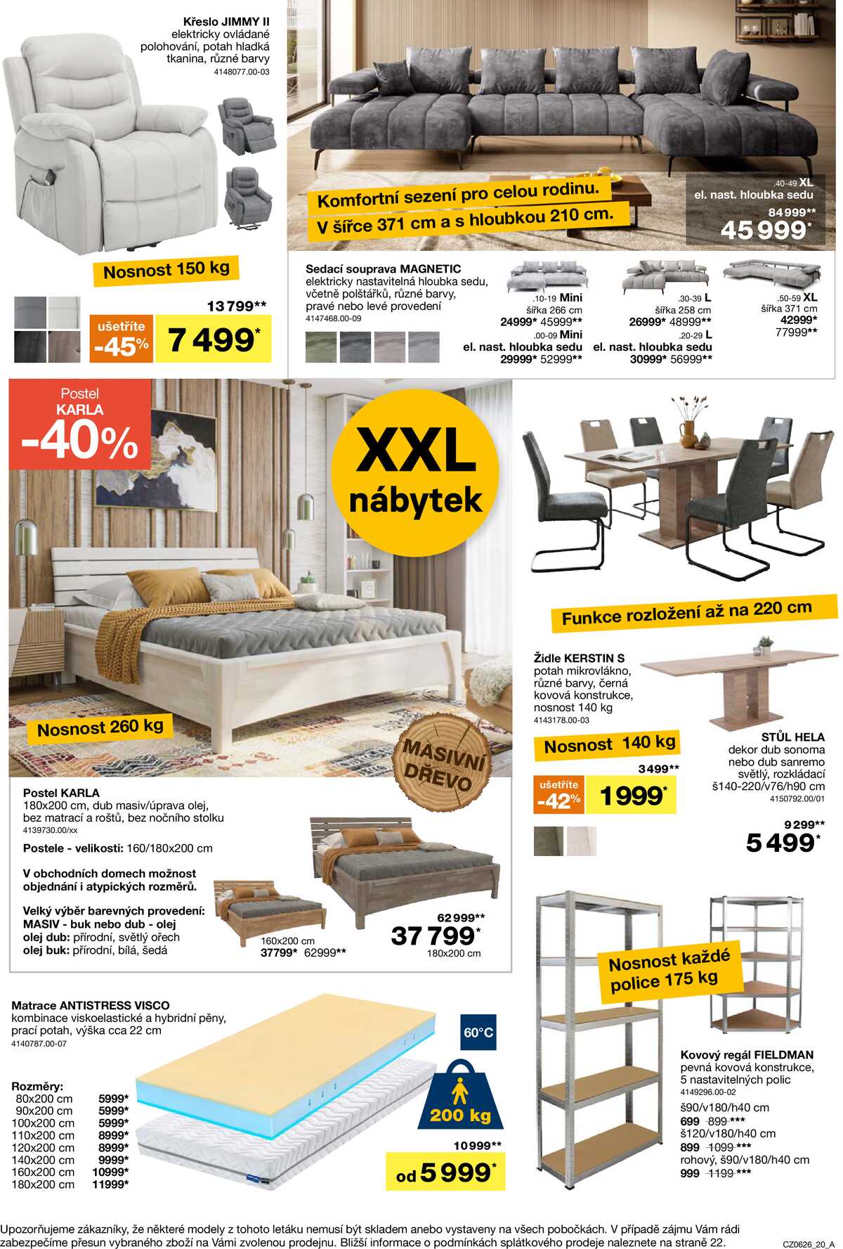 Sconto nábytek od 22.4. do 19.5.2026 strana 20