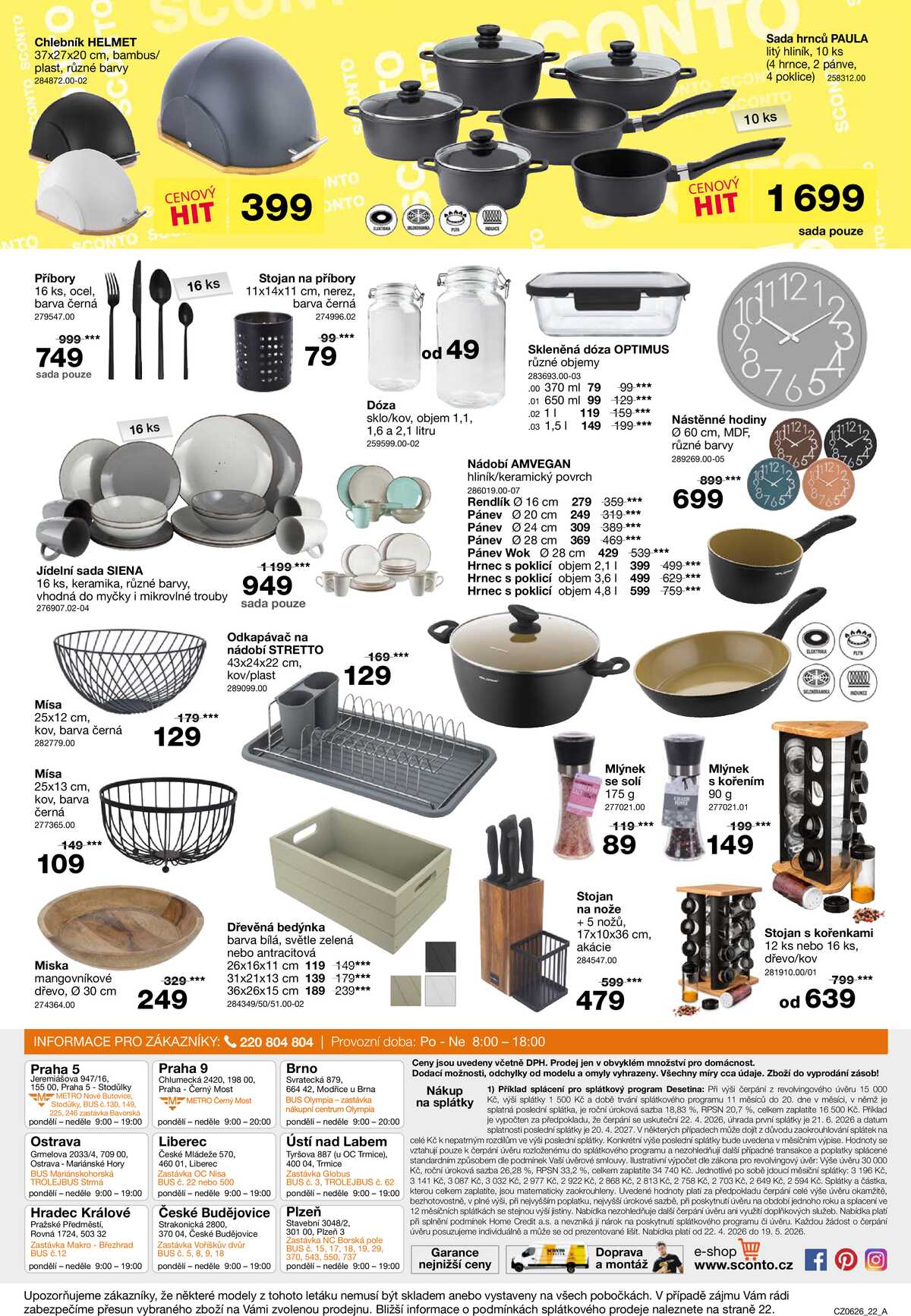 Sconto nábytek od 22.4. do 19.5.2026 strana 22