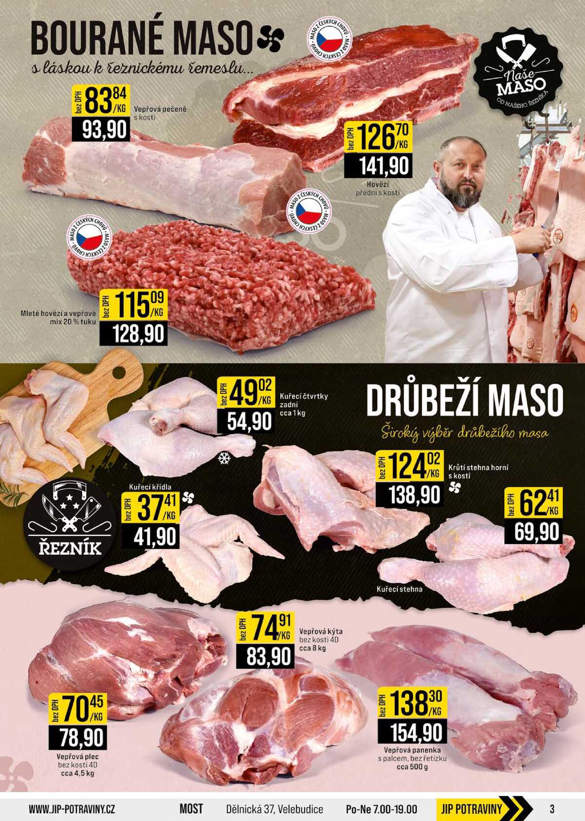 JIP Cash & Carry Brno, Praha, Ostrava, Jilemnice, Pardubice, Ostrava, Karlovy Vary, Olomouc a Zlín od 15.4. do 21.4.2026 strana 3